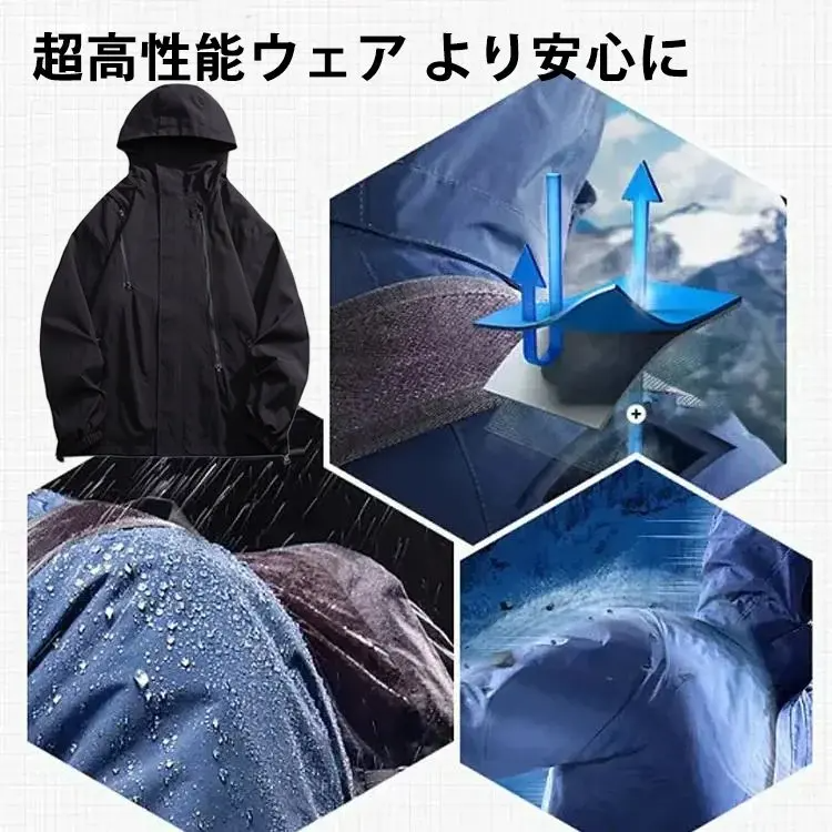 【日本直郵】多機能外套#新秋爆款#專櫃限時折扣//三層奈米材質#透氣性強 防風/防水/防汙漬/不懼風吹雨淋/ 男女兼用 時尚百搭 【日本直郵】多機能外套#新秋爆款#專櫃限時折扣//三層奈米材質#透氣性強 防風/防水/防汙漬/不懼風吹雨淋/ 男女兼用 時尚百搭