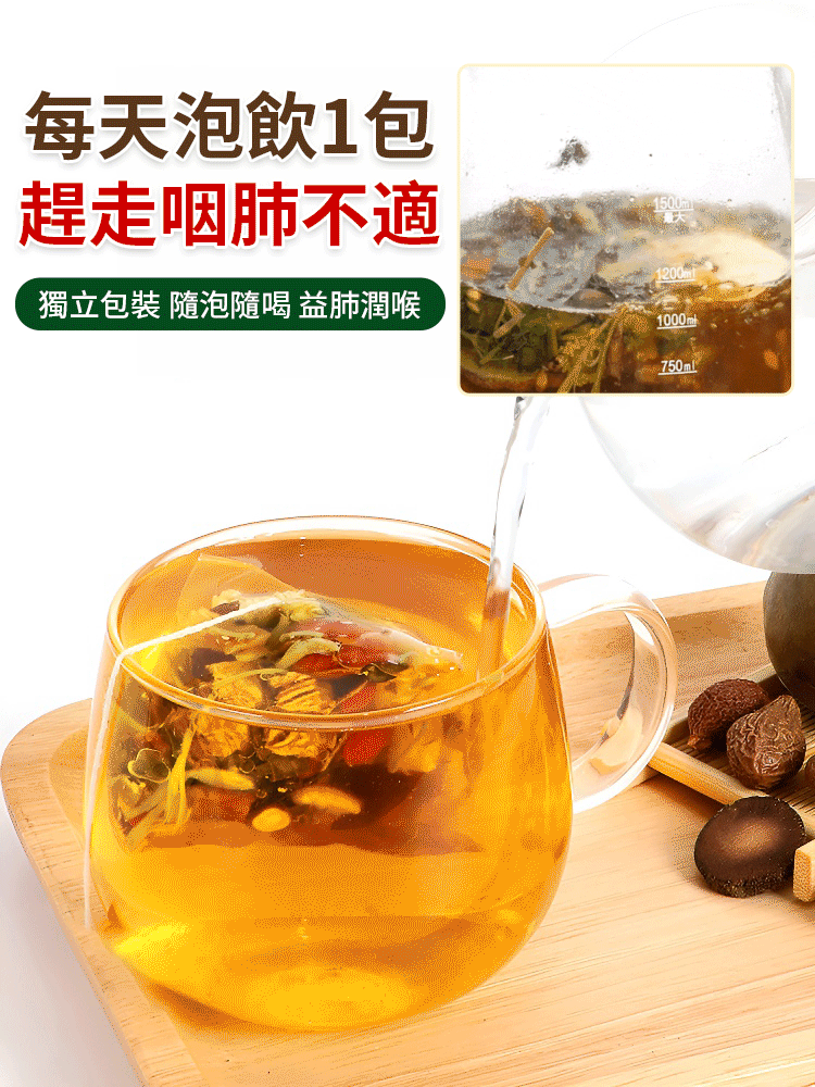橘紅羅漢果清潤茶 止咳平喘 呼吸順暢