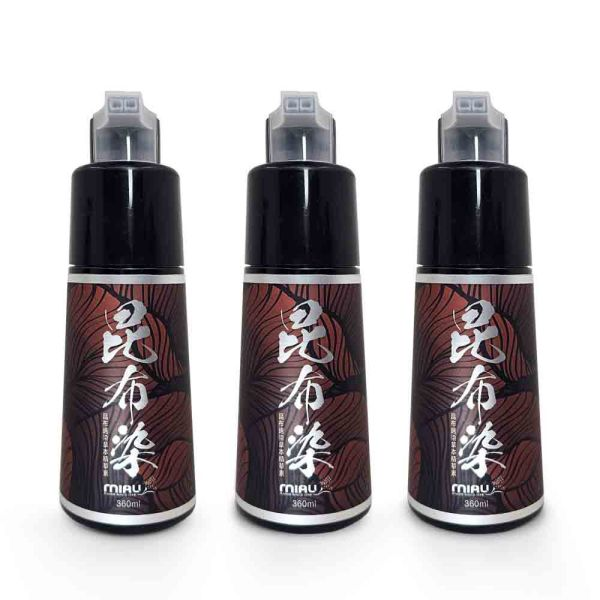 MIAU【昆布速染草本精華素】完美遮蓋白髮/染髮只要10分鐘/修護和鎖色的無臭配方/台灣生產〈無添加PPD/重金屬/甲醛/酯類防腐劑〉 MIAU【昆布速染草本精華素】完美遮蓋白髮/染髮只要10分鐘/修護和鎖色的無臭配方/台灣生產〈無添加PPD/重金屬/甲醛/酯類防腐劑〉