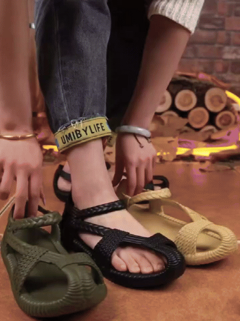 ikTok男女同款EVA手编凉鞋 ,防水、防滑、舒適 不臭脚 ,减少足部壓力並暖解足部疼痛 ,穿上它立刻緩解疲勞,開車登山露營郊遊都OK! ikTok男女同款EVA手编凉鞋 ,防水、防滑、舒適 不臭脚 ,减少足部壓力並暖解足部疼痛 ,穿上它立刻緩解疲勞,開車登山露營郊遊都OK!